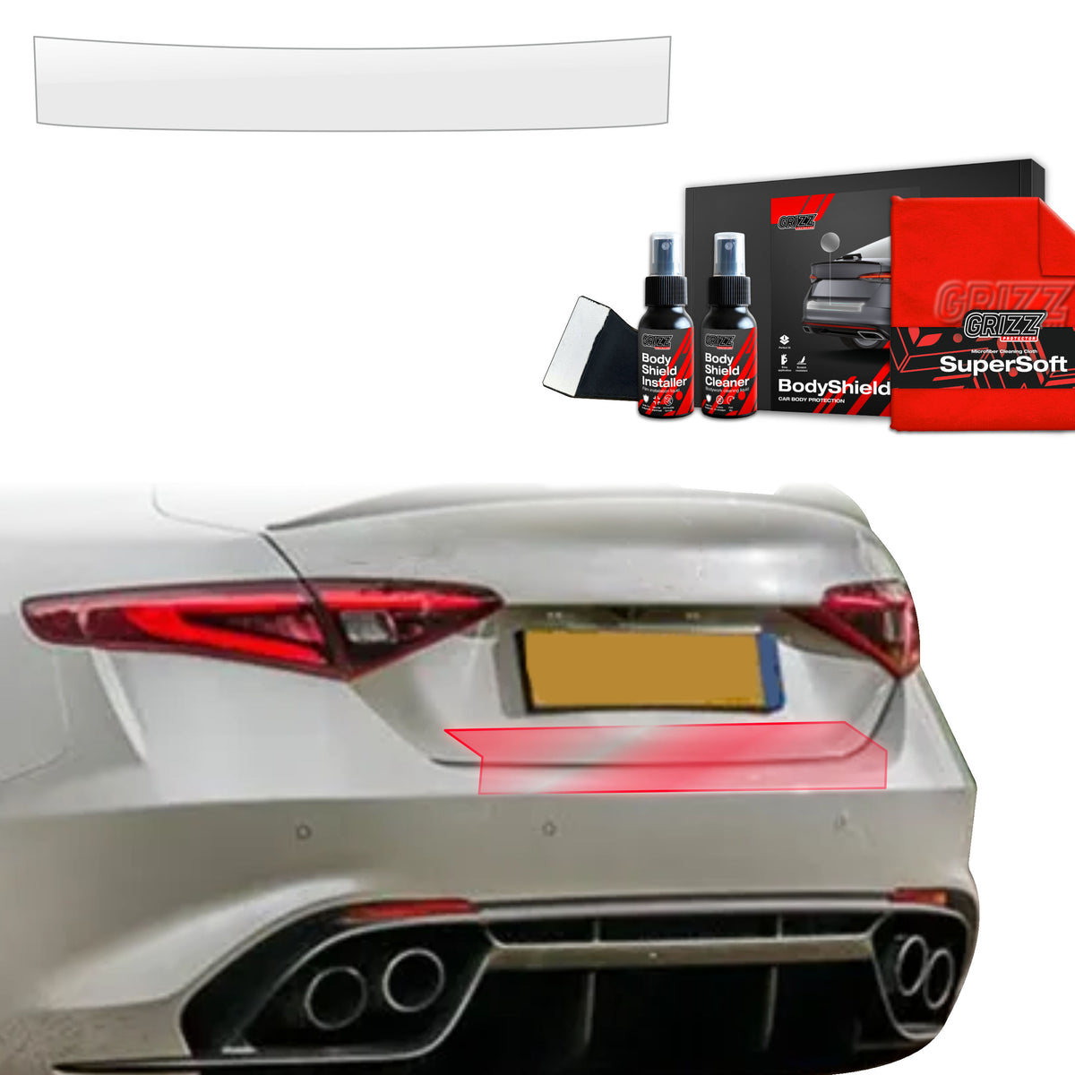 Schutzfolie Grizz Protector für Ladekante - Alfa Romeo Giulia (2023-2026)