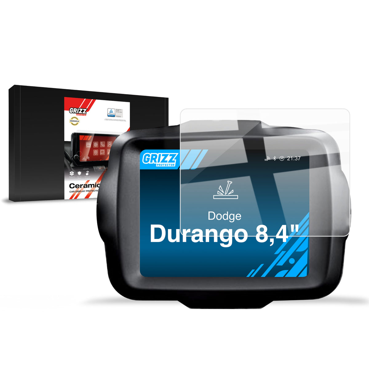 Keramische Autodisplayfolie für Dodge Durango 8,4" (2014-2020), Grizz Protector