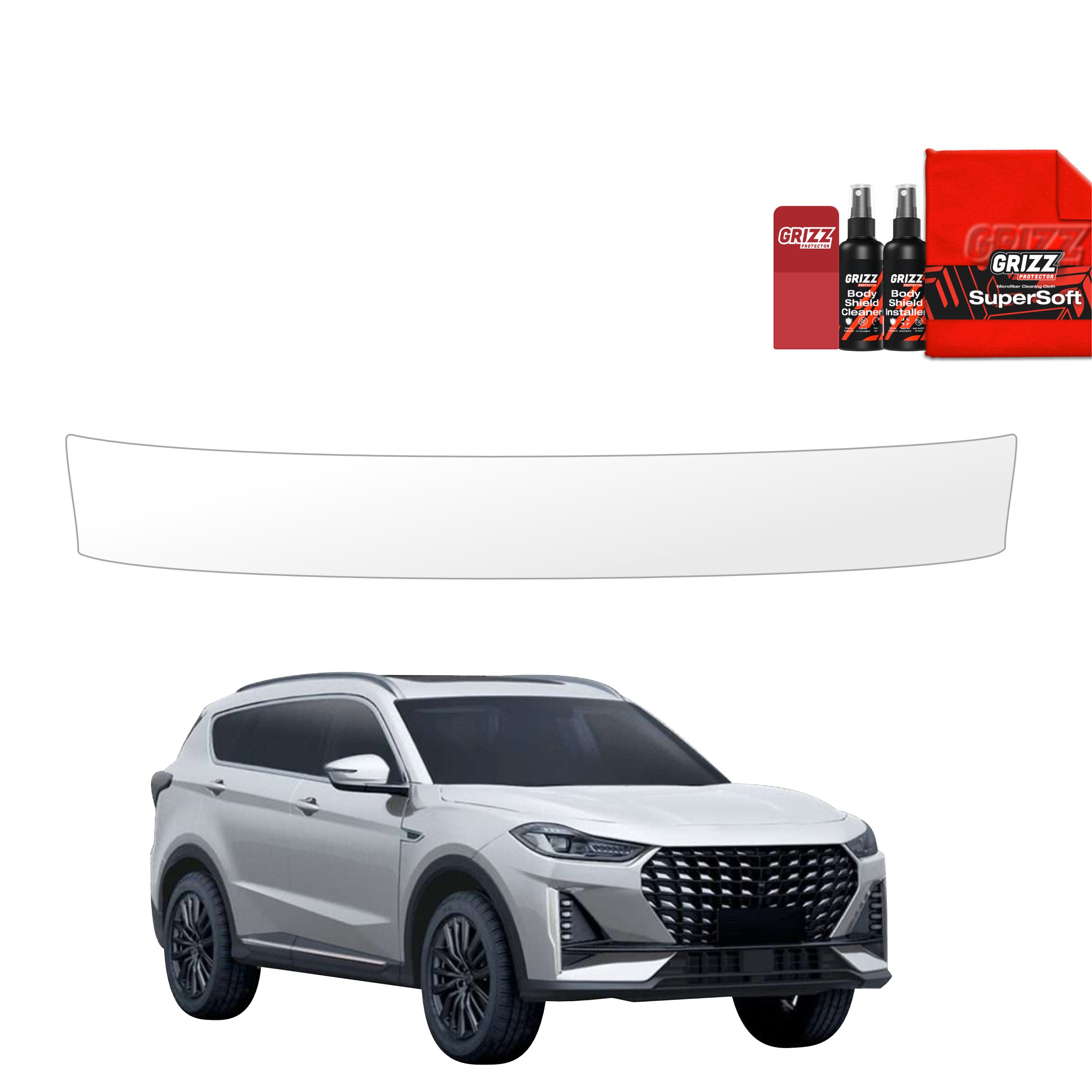 Schutzfolie Grizz Protector für Ladekante - Jetour X70 Plus (2025-2026)