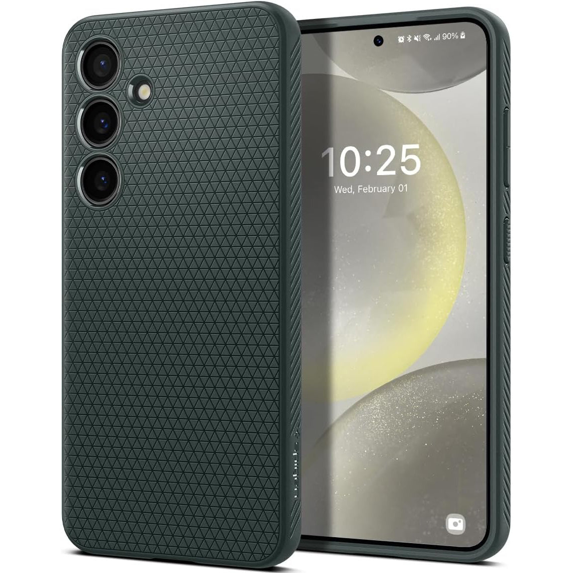 Schutzhülle für Galaxy S24, Spigen Liquid Air, Grün