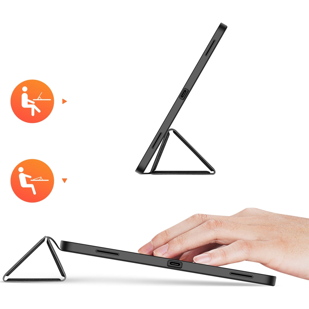 Schutzhülle mit Klappe für Galaxy Tab S12 Plus, Dux Ducis Domo, Schwarz (8/13)
