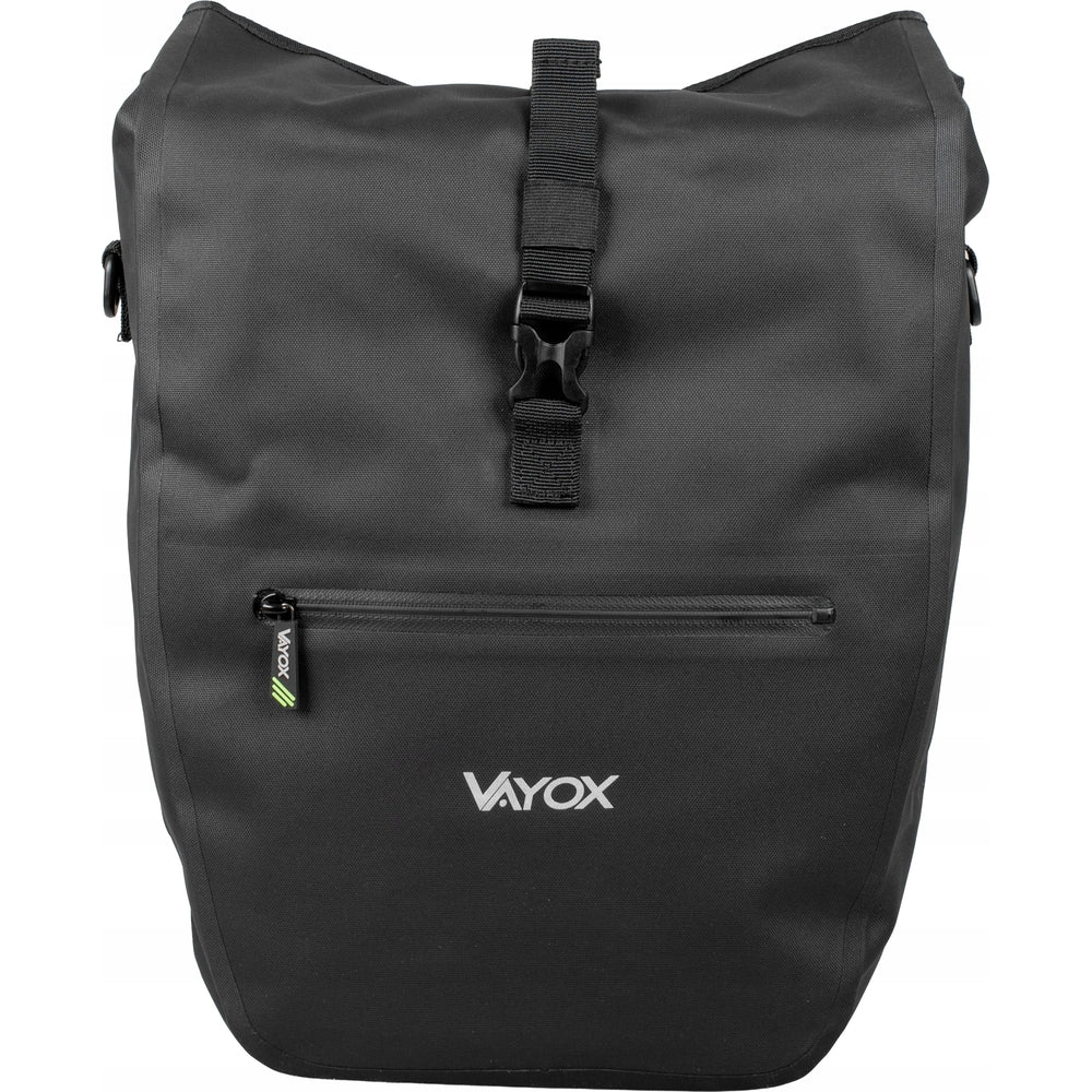 Fahrradtasche für den Gepäckträger, Vayox VA0445B 25L, Schwarz