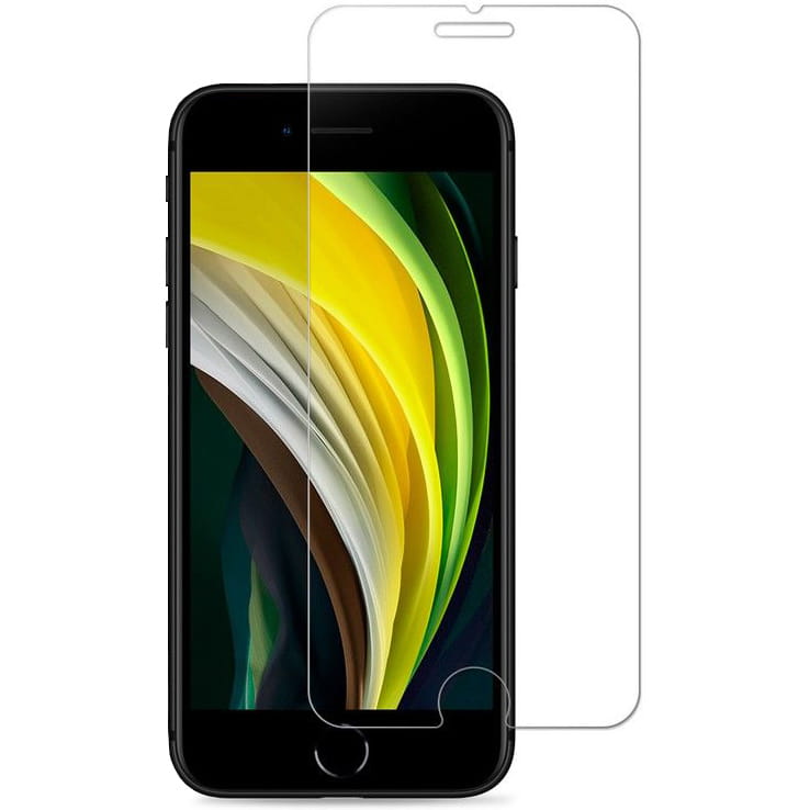 Glas für die Schutzhülle Spigen Glas.tR Slim iPhone SE 2022/2020 8/7 transparent