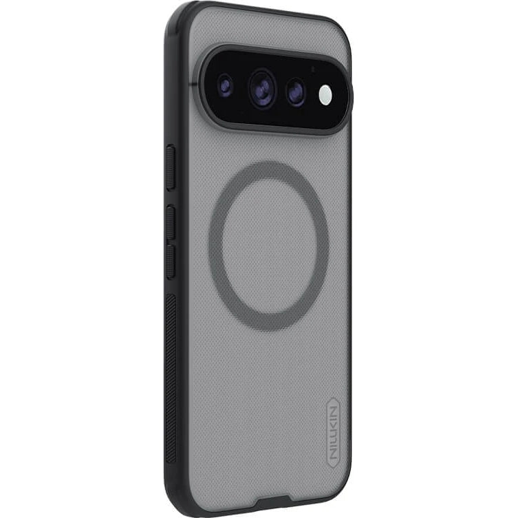Handyhülle für Google Pixel 11 Pro, Nillkin Frosted Shield Pro Magnetic mit MagSafe, Geräuchert mit schwarzem Rahmen (9/12)