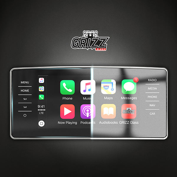 Matte Autodisplayfolie 2in1 für Toyota Proace City Verso 10" (2024-2026), Grizz Protector