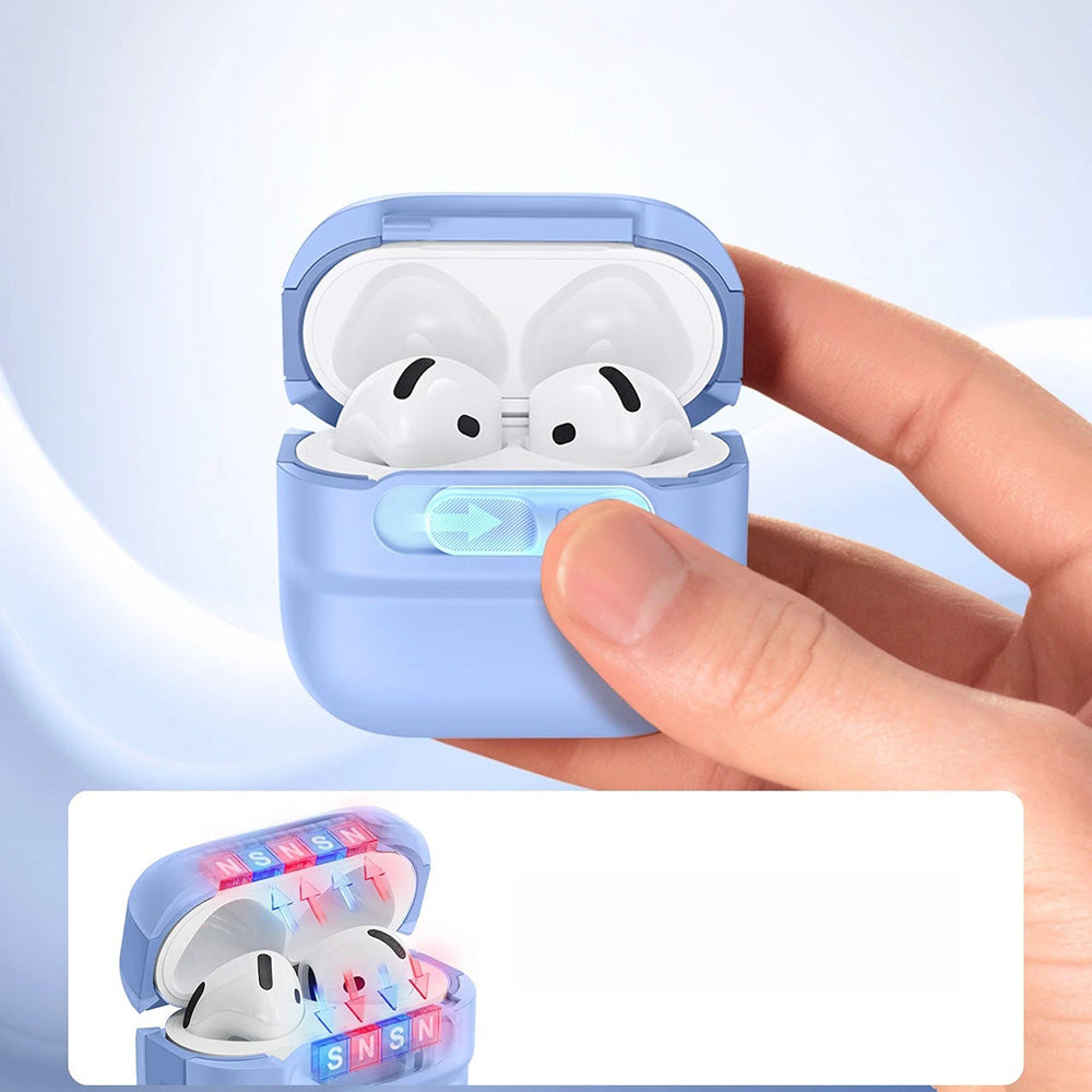 Schutzhülle für Apple AirPods 4, Apple AirPods 5, ESR FlickLock Magnetic Case mit MagSafe, Blau (2/10)