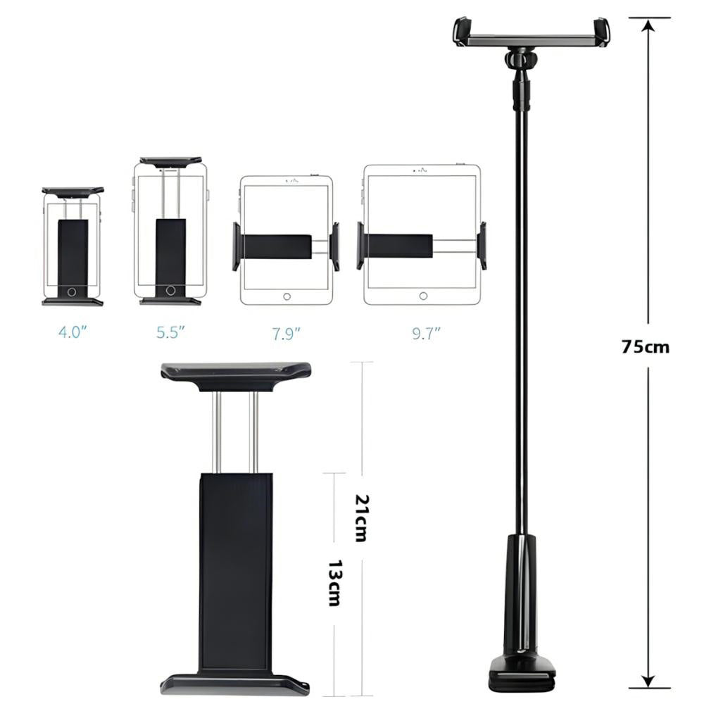 Griff für Schreibtisch für Telefon/Tablet, AWEI X3, Weiß