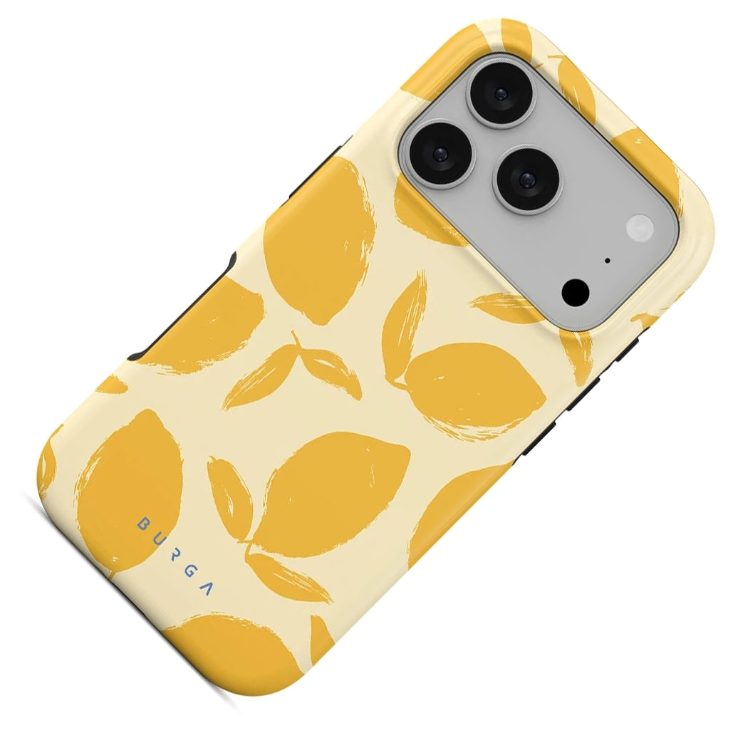 Handyhülle für iPhone 18 Pro, Burga Tough Magnetic, Lemon Tart (2/5)