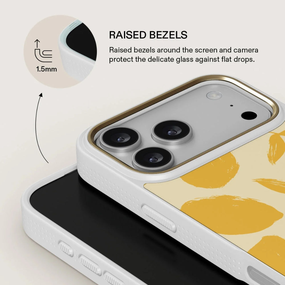 Handyhülle für iPhone 18 Pro Max, Burga Elite Light MagSafe, Lemon Tart Gold (5/8)