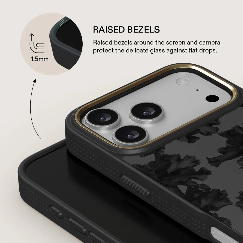 Handyhülle für iPhone 18 Pro Max, Burga Elite Dark MagSafe, Nocturnal Gold (5/8)