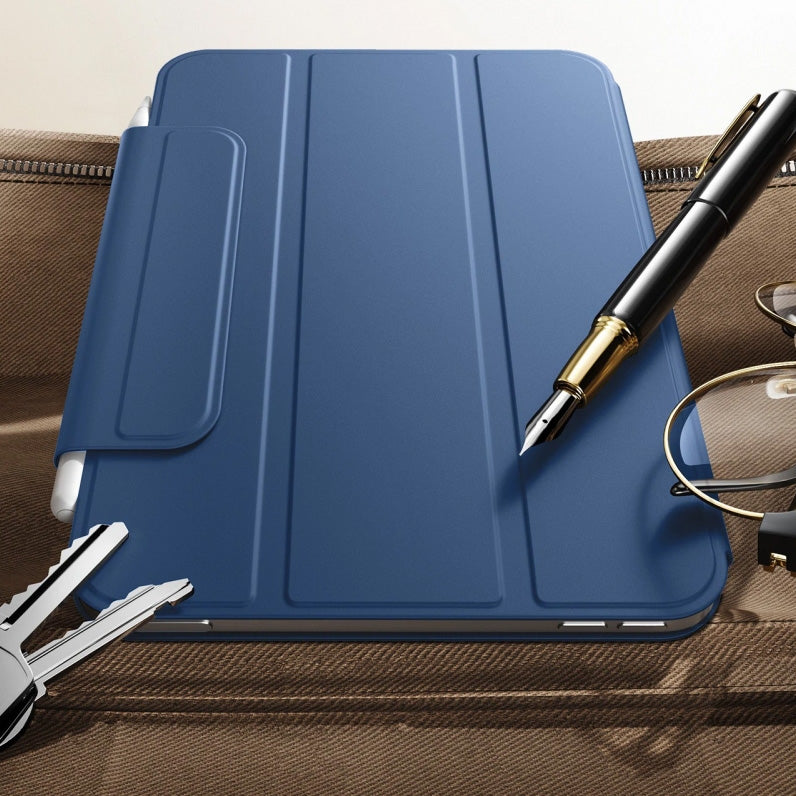 Schutzhülle für Apple iPad Mini 8 2026, ESR Rebound Magnetic Case, Dunkelblau (4/7)
