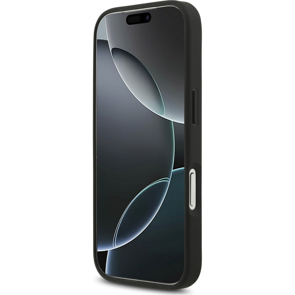 Handyhülle Guess Hardcase 4G Big Metal Logo für iPhone 18 Pro / 17 Pro, Schwarz