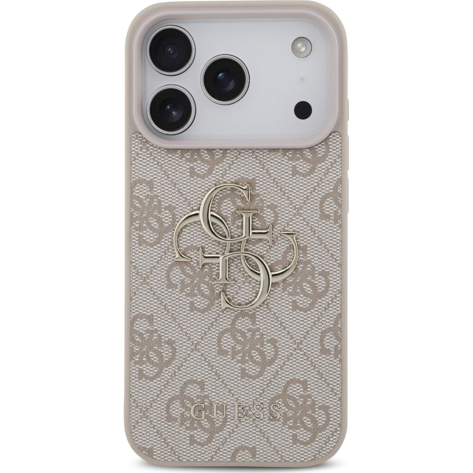 Handyhülle Guess Hardcase 4G Big Metal Logo für iPhone 17 Pro Max / 18 Pro Max, Rosa