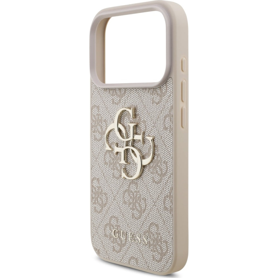Handyhülle Guess Hardcase 4G Big Metal Logo für iPhone 17 Pro Max / 18 Pro Max, Rosa