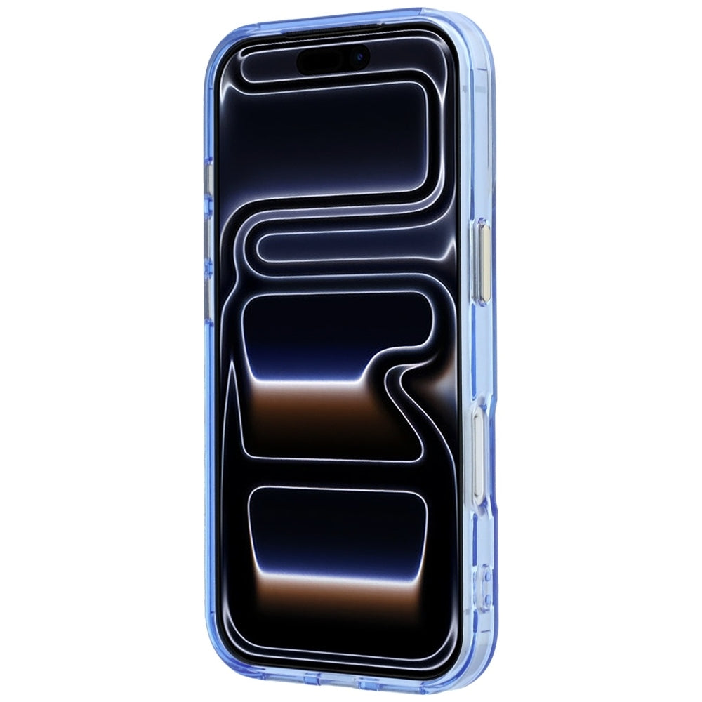 Guess Handyhülle IML Ring Stand 360 Script Metal Logo für iPhone 18 Pro / 17 Pro, Blau (5/8)