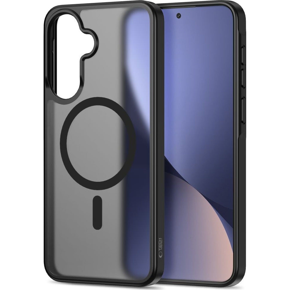 Handyhülle für Galaxy A37 5G / A36 5G / A27 5G / A56 5G, Tech-Protect MagMat MagSafe, Rauchfarben-Schwarz