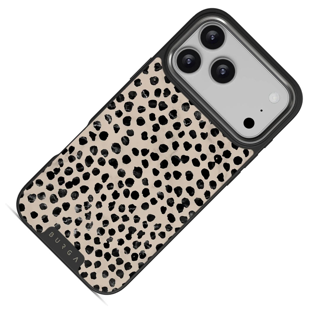 Handyhülle für iPhone 18 Pro Max, Burga Elite Dark MagSafe, Almond Latte Gunmetal (2/8)