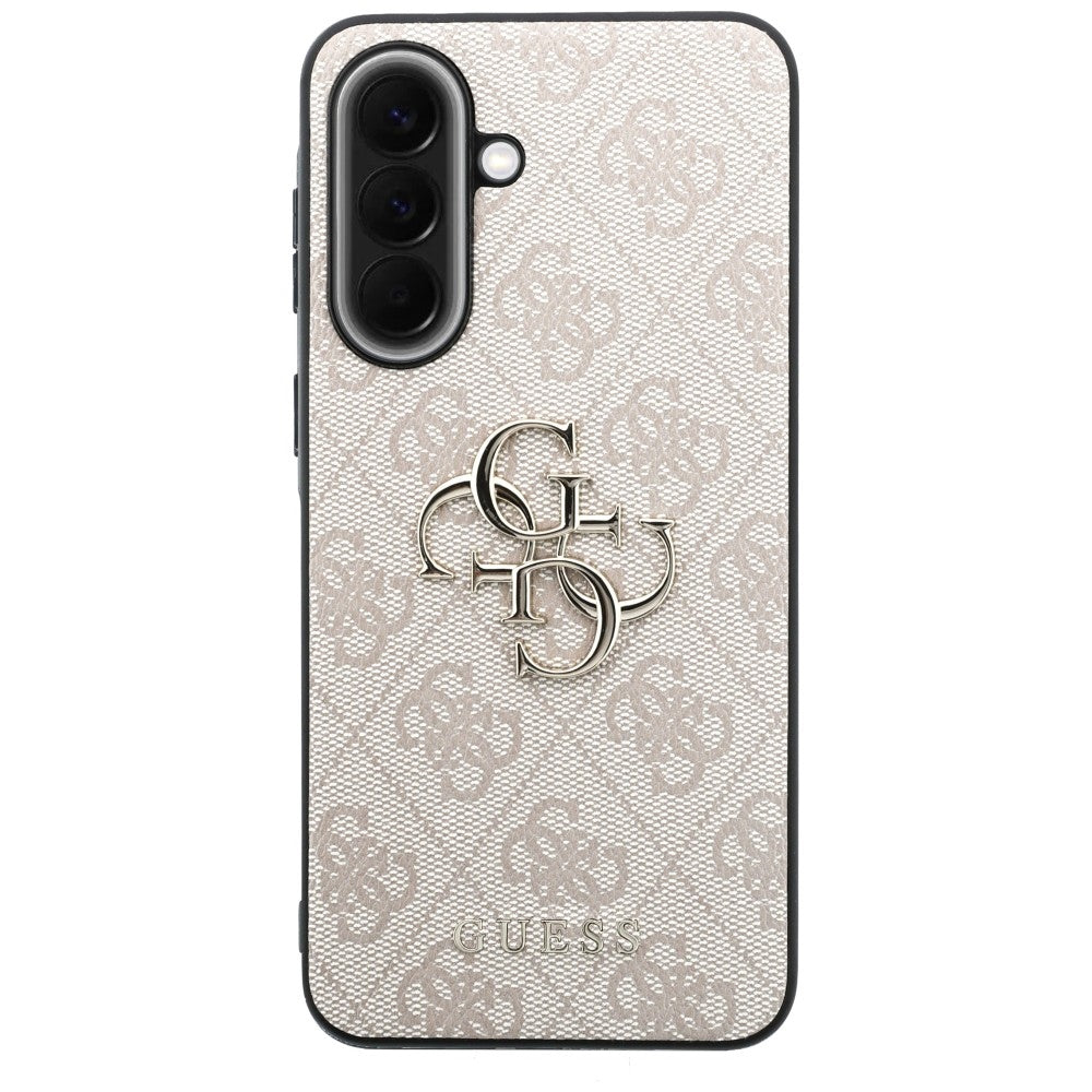 Handyhülle für Galaxy A57 5G, Guess Hardcase Leather, Rosa