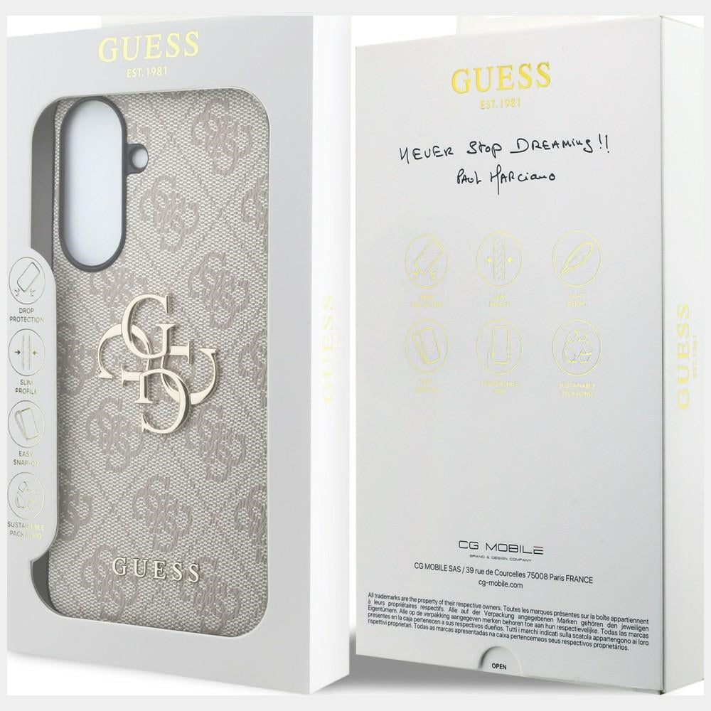 Handyhülle für Galaxy A57 5G, Guess Hardcase Leather, Rosa