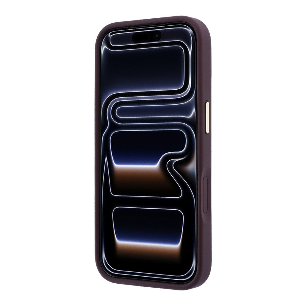 Guess Handyhülle Peony 4G Small Logo für iPhone 18 Pro Max / 17 Pro Max, Burgundy (4/7)
