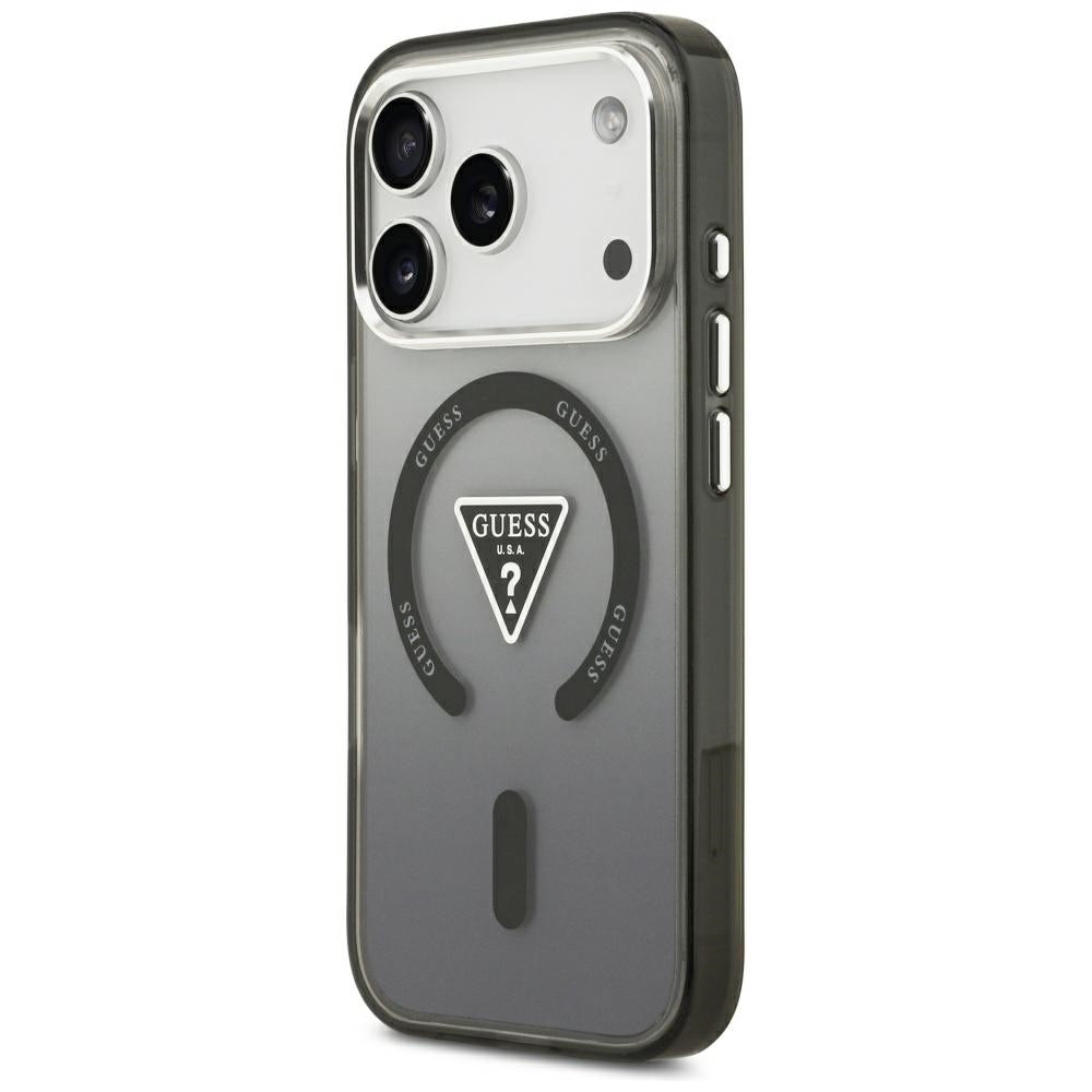 Guess Handyhülle IML Gradient Triangle Logo für iPhone 18 Pro Max / 17 Pro Max, Schwarz (2/8)