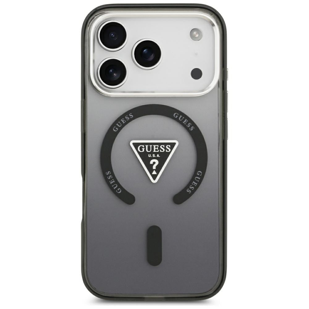 Guess Handyhülle IML Gradient Triangle Logo für iPhone 18 Pro Max / 17 Pro Max, Schwarz (3/8)