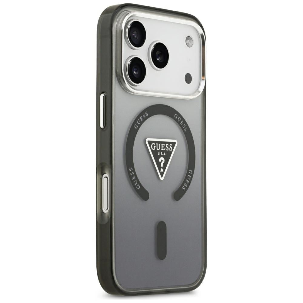 Guess Handyhülle IML Gradient Triangle Logo für iPhone 18 Pro Max / 17 Pro Max, Schwarz (4/8)