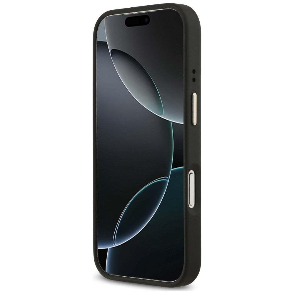 Guess Handyhülle 4G Logo Plate für iPhone 18 Pro Max / 17 Pro Max, Schwarz (5/8)