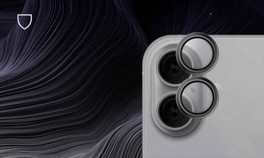 Kameraschutz für iPhone 17, Hammer Glass Lens Protector, Silber
