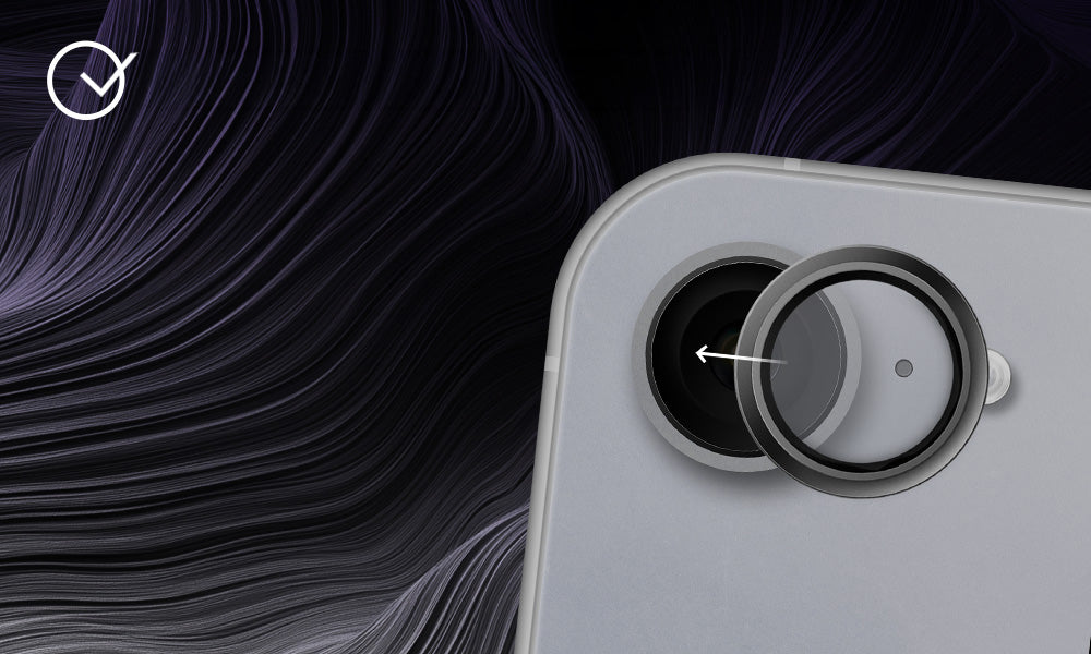 Kameraschutz für iPhone 17e / 16e, Hammer Glass Lens Protector, Silber