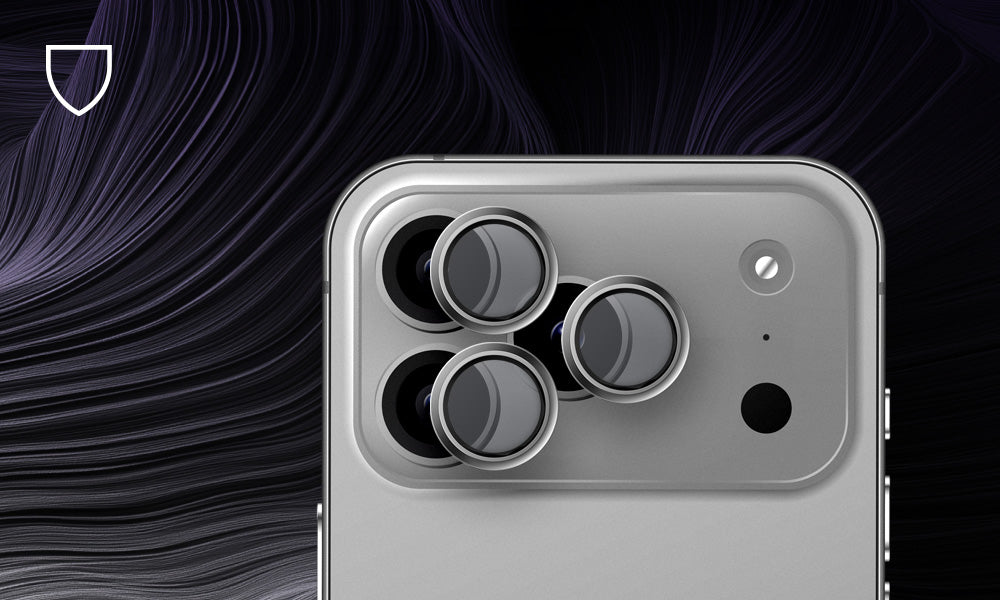 Kameraschutz für iPhone 17 Pro / 17 Pro Max, Hammer Glass Lens Protector, Silber