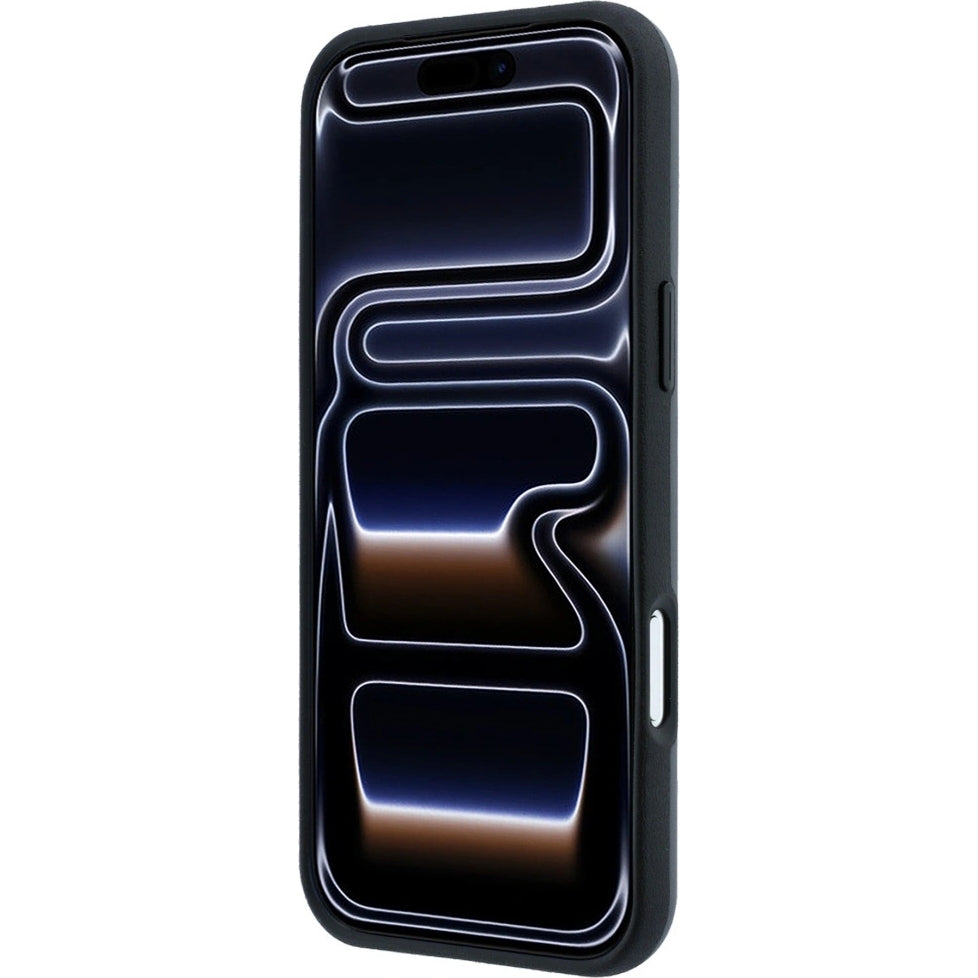 Handyhülle für iPhone 18 Pro Max / 17 Pro Max, Mercedes-Benz Leather 3D MagSafe, Anthrazit (5/8)