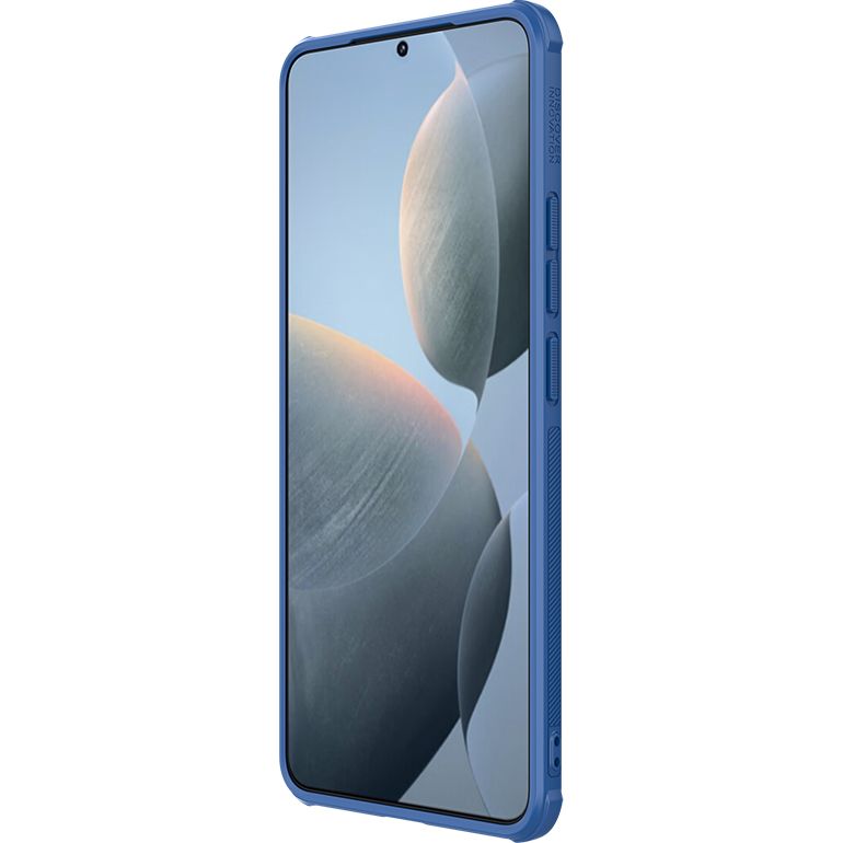 Handyhülle für Xiaomi POCO F6 Pro / Redmi K70 Pro / K70, Nillkin Super Frosted Shield Pro, Dunkelblau