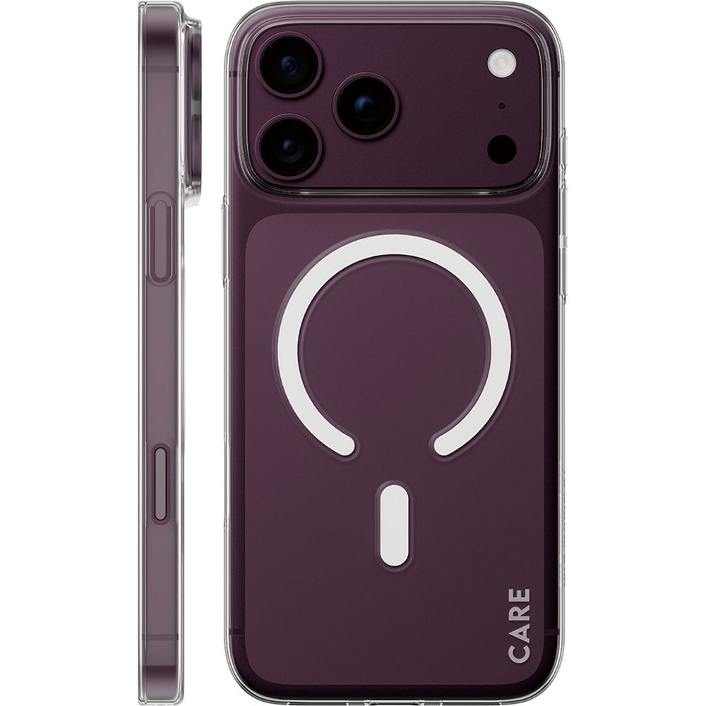 Handyhülle für iPhone 18 Pro Max / 17 Pro Max, CARE by PanzerGlass SL1M mit MagSafe, Transparent (1/6)