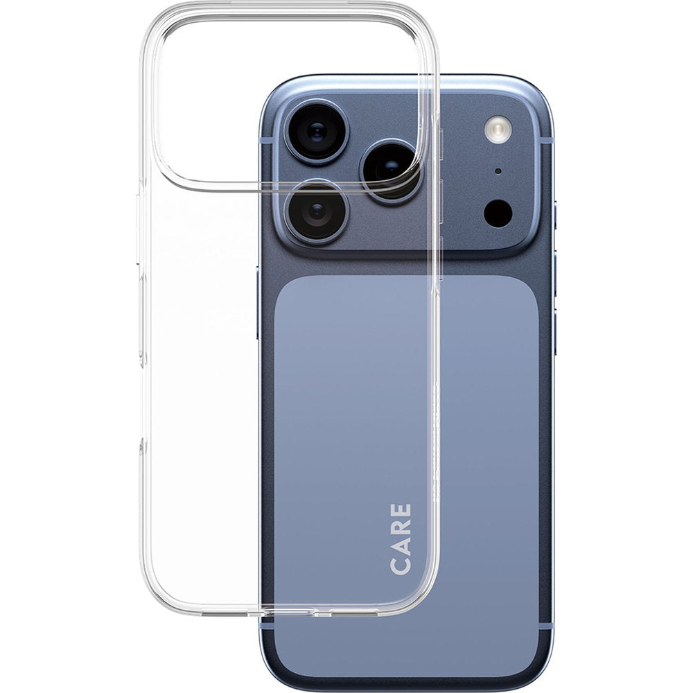 Handyhülle für iPhone 18 Pro / 17 Pro, CARE by PanzerGlass Slim X-Ray Case, Transparent (1/6)