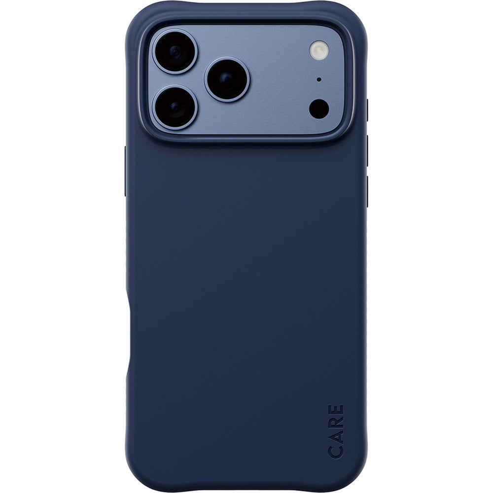 Handyhülle für iPhone 18 Pro Max / 17 Pro Max, CARE by PanzerGlass Samba Case mit MagSafe, Dunkelblau (1/6)