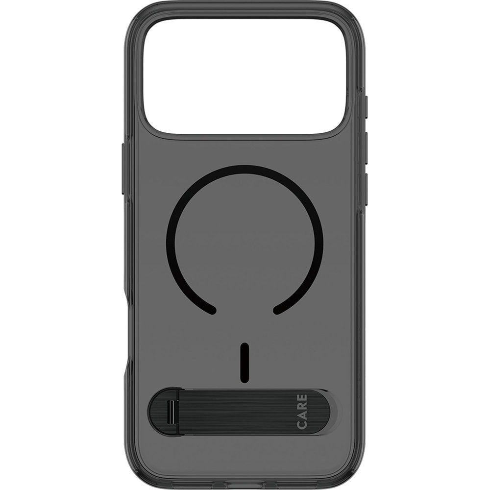 Handyhülle mit Ständer für iPhone 18 Pro Max / 17 Pro Max, PanzerGlass Smokey Kickstand mit MagSafe, Rauchschwarz (4/7)