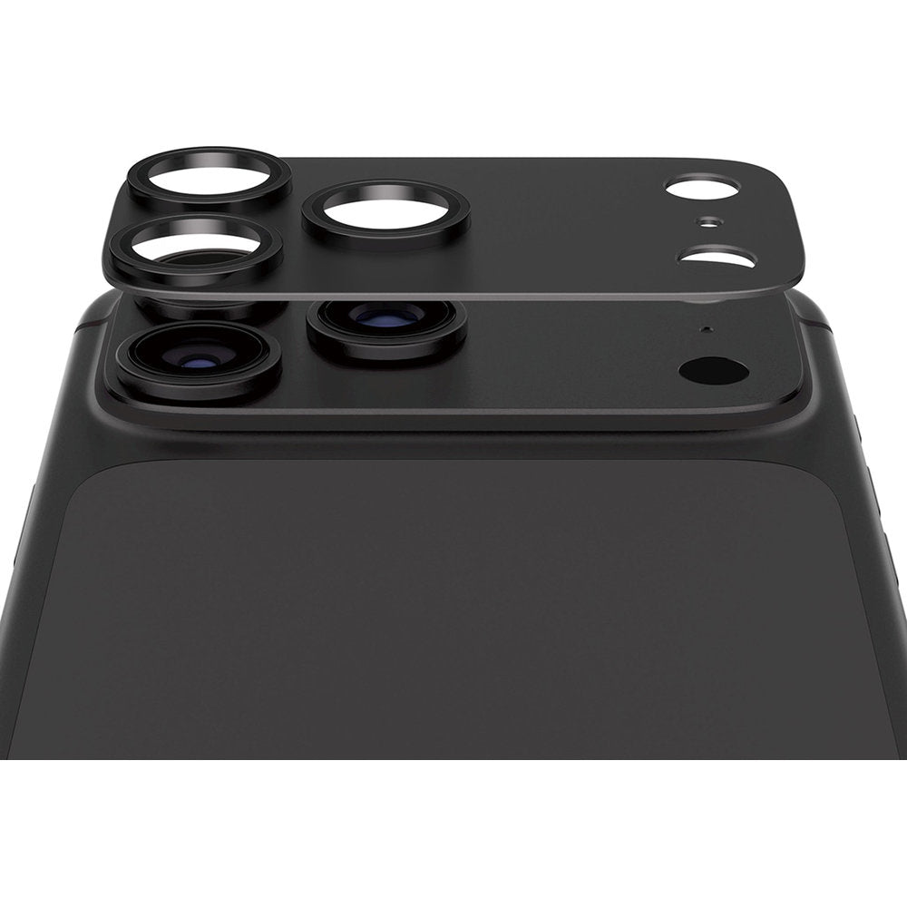 Gehärtetes Glas für die Kamera PanzerGlass Fender Camera Protector für iPhone 18 Pro Max, Dunkelgrau (1/6)