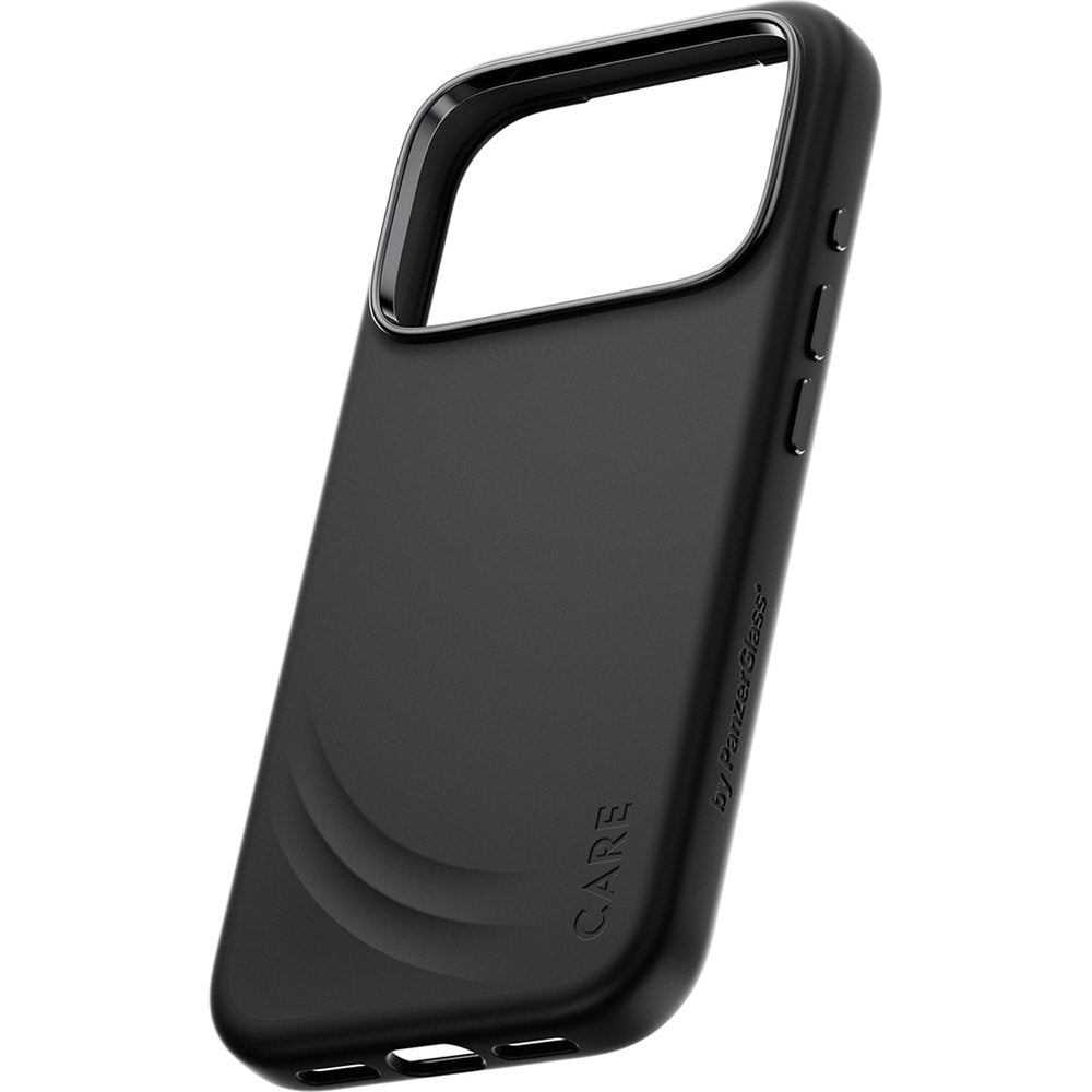 Handyhülle für iPhone 18 Pro / 17 Pro, CARE by PanzerGlass Flow mit MagSafe, Schwarz (1/6)