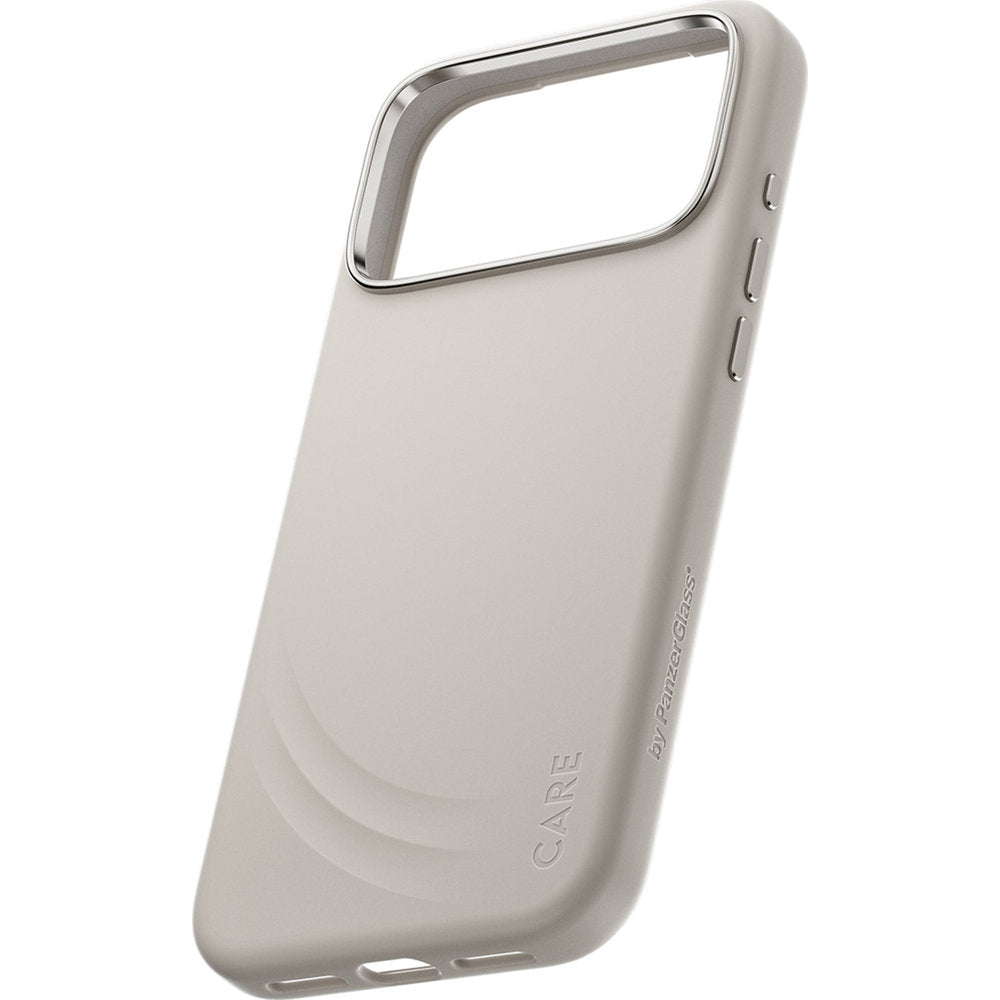 Handyhülle für iPhone 18 Pro / 17 Pro, CARE by PanzerGlass Flow mit MagSafe, Beige (1/6)