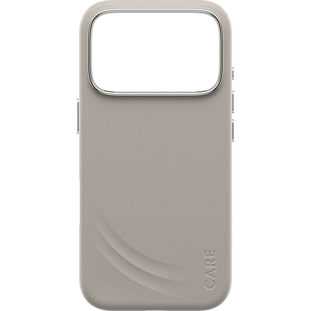 Handyhülle für iPhone 18 Pro / 17 Pro, CARE by PanzerGlass Flow mit MagSafe, Beige (4/6)