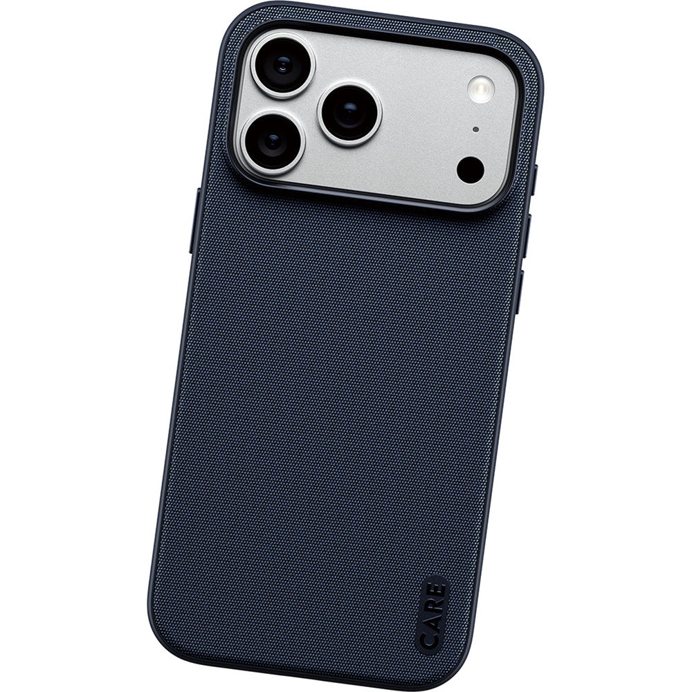 Handyhülle für iPhone 18 Pro Max / 17 Pro Max, PanzerGlass Fusion Fabric Case, Blau (1/6)