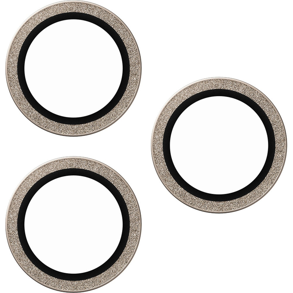 Gehärtetes Glas mit Applikator für iPhone 18 Pro Max / 18 Pro, PanzerGlass Hoops Camera, Gold (4/6)