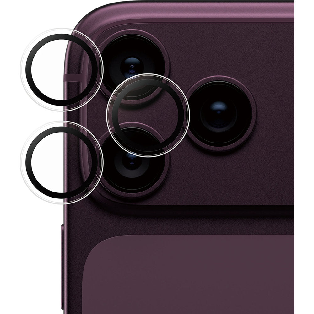 Gehärtetes Glas mit Applikator für iPhone 18 Pro Max / 18 Pro, PanzerGlass Hoops Camera, Transparent (1/6)