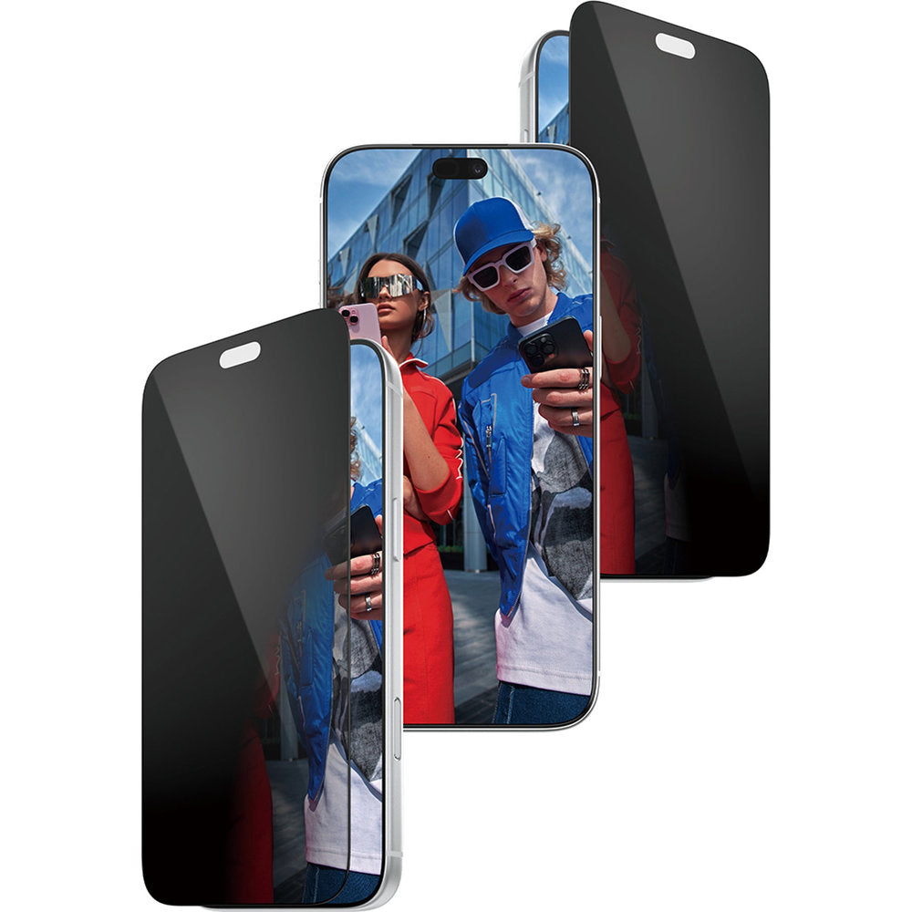 Sichtschutzglas mit Applikator für iPhone 18 Pro Max, PanzerGlass 2-Way Ultra-Wide Fit Privacy Plus EasyAligner (1/7)