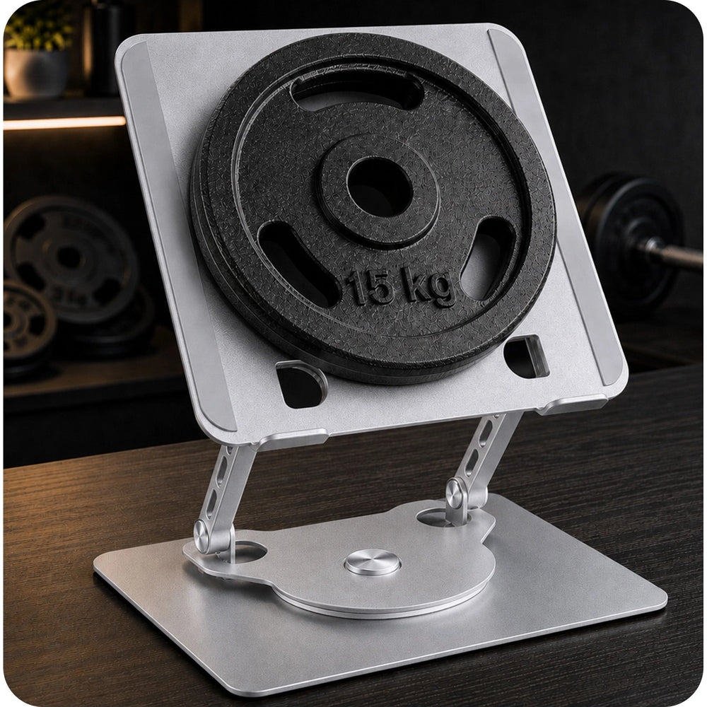 Laptop- und Tablet-Halterung für Geräte bis zu 17,3", 3mk Solid Stand 360°, (4/7)