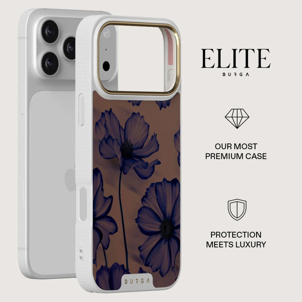 Handyhülle für iPhone 18 Pro Max, Burga Elite Light MagSafe, Velvet Night Gold (3/8)