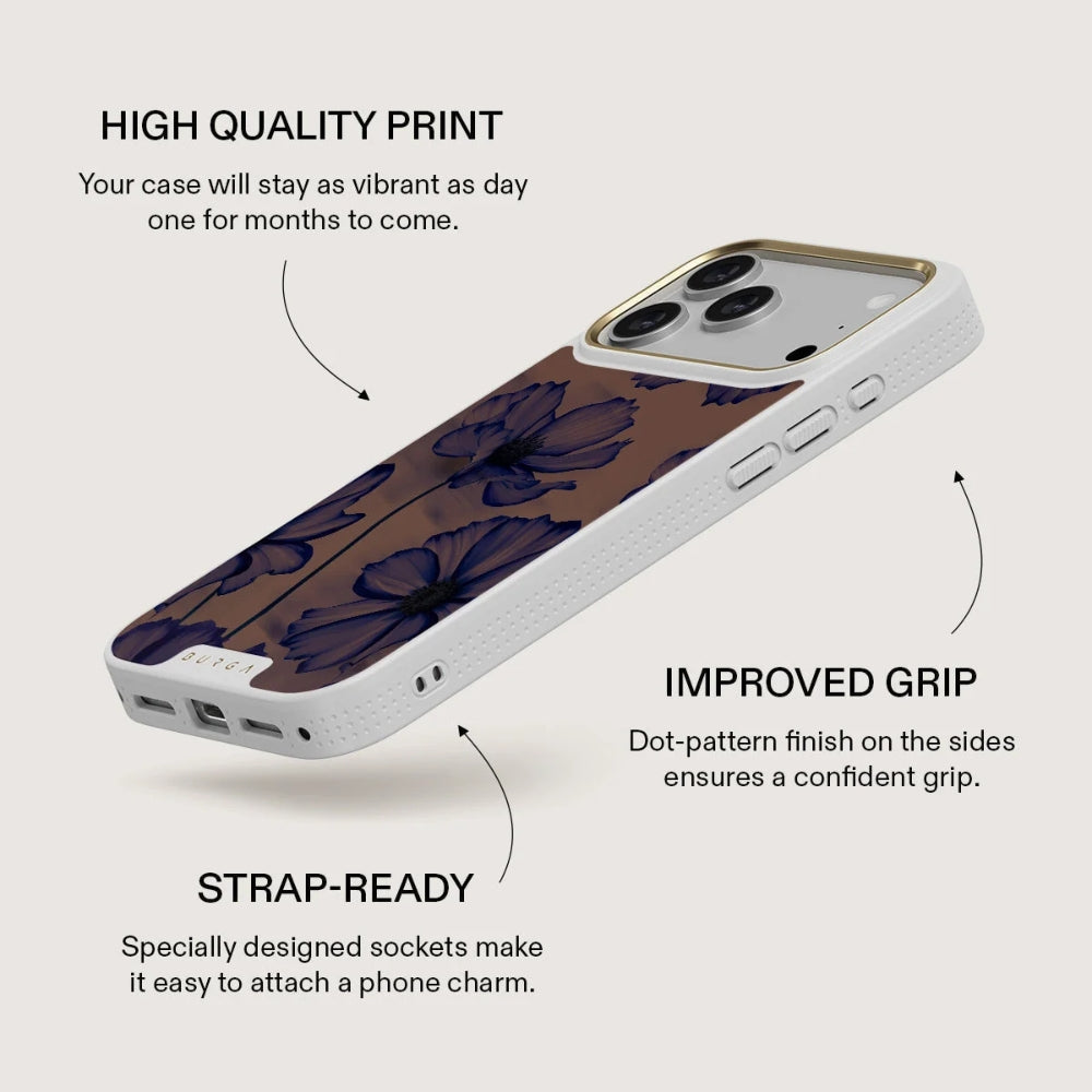 Handyhülle für iPhone 18 Pro Max, Burga Elite Light MagSafe, Velvet Night Gold (6/8)