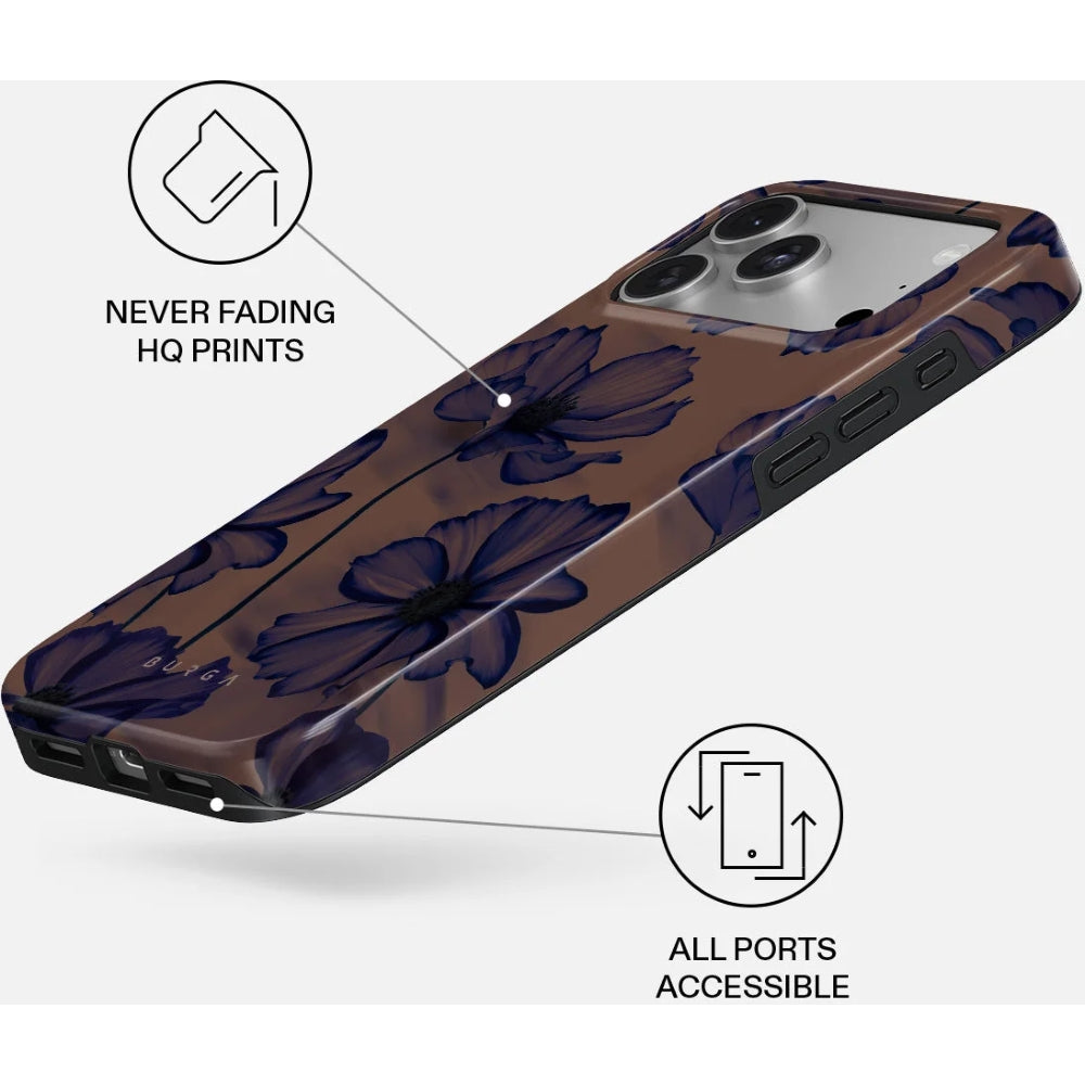 Handyhülle für iPhone 18 Pro, Burga Tough Magnetic, Velvet Night (4/5)