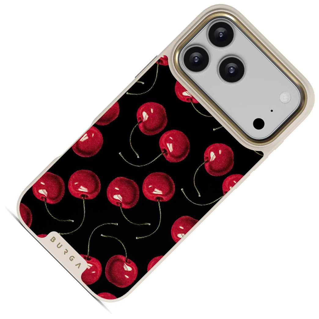 Handyhülle für iPhone 18 Pro, Burga Elite Light MagSafe, Cherrybomb Gold (2/8)